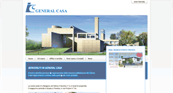 Desktop Screenshot of generalcasaspa.it